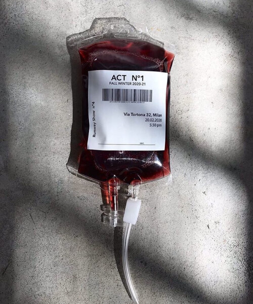 from blood bags to mini TVs, explore the quirky fashion week invitations that broke the mold