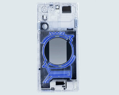 first phone with visible flowing water shows the liquid cooling technology in redmagic 11 pro