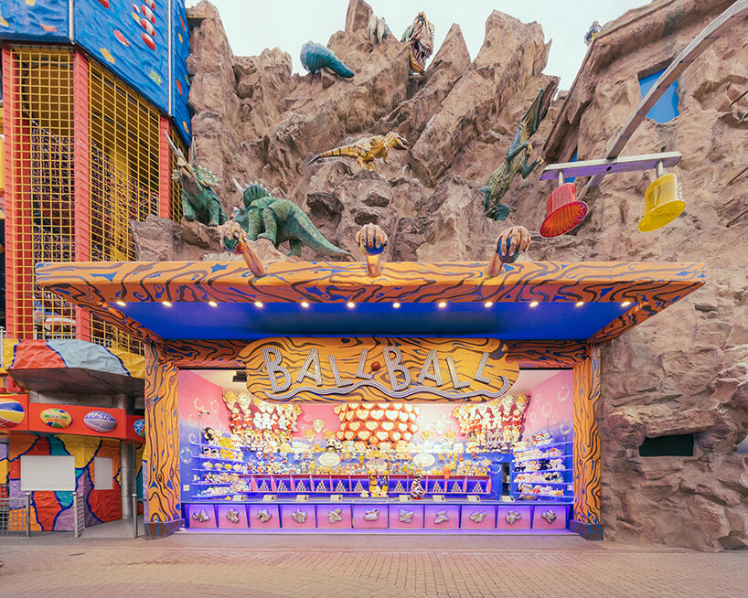 franck bohbot captures vienna's historic amusement park as gallery of sculptural forms