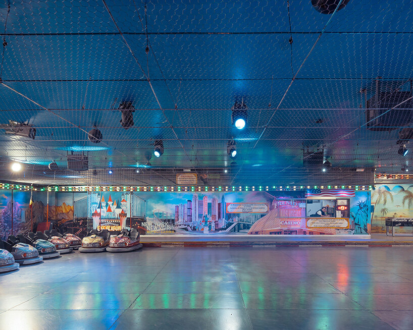 franck bohbot captures vienna's historic amusement park as gallery of sculptural forms