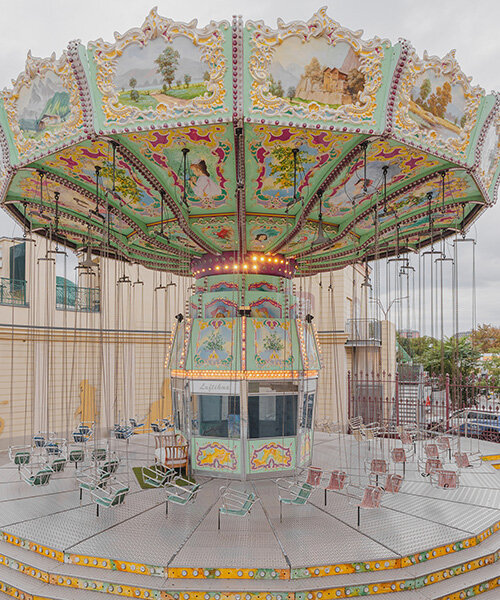 franck bohbot captures vienna's historic amusement park as gallery of sculptural forms