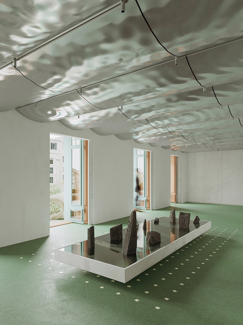 gaudí’s casa batlló reopens hidden apartment as gallery for contemporary art by mesura