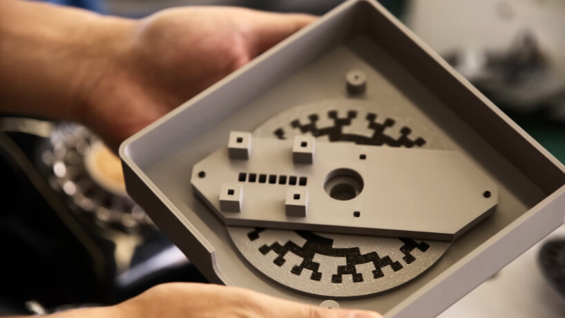 Vista de la configuración dentro del teclado