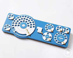 google japan modernizes rotary phones as functional Gboard with multiple turnable dials