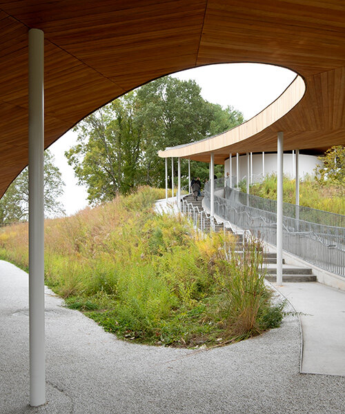 with its iconic, serpentine architecture by SANAA, grace farms turns ten years old