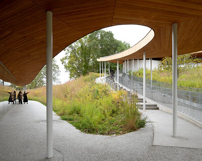 with its iconic, serpentine architecture by SANAA, grace farms turns ten years old