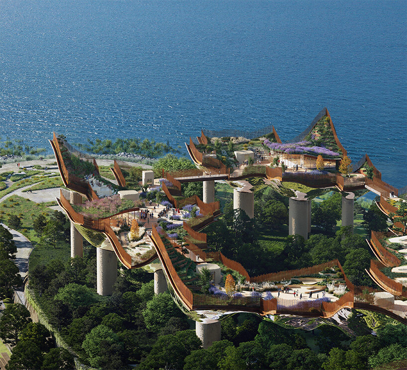 heatherwick studio breaks ground on soundscape, a public park on seoul's nodeul island
