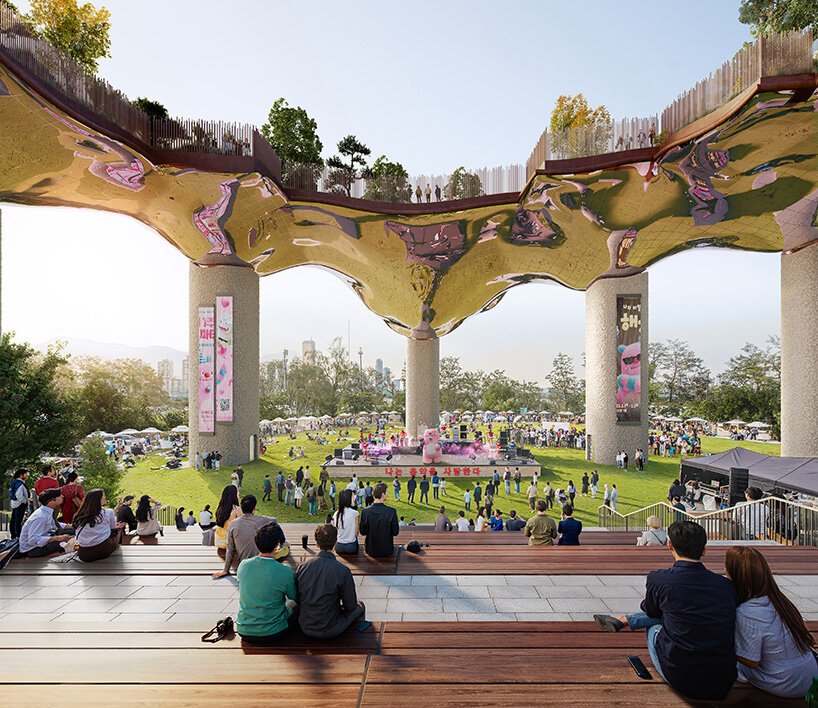 heatherwick studio breaks ground on soundscape, a public park on seoul's nodeul island