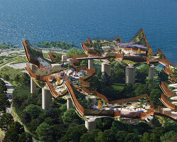 heatherwick studio breaks ground on soundscape, a public park on seoul's nodeul island