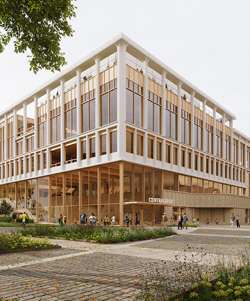 henning larsen to create centralbadet swimming and sports hub in gothenburg, sweden