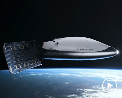 inversion debuts arc, the first space delivery vehicle that transports materials to earth