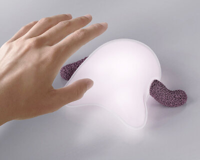 jelly-like companion trutru changes skin, temperature and personalities when users touch it