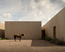 jorge garibay architects' casa san francisco is a monolith cluster in a mexican vineyard