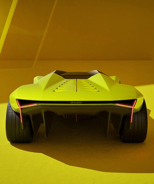 Lamborghini manifesto concept is a dramatic, minimalist sculpture