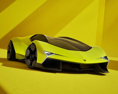 lamborghini manifesto concept is a minimalist sculpture to signal the brand's future
