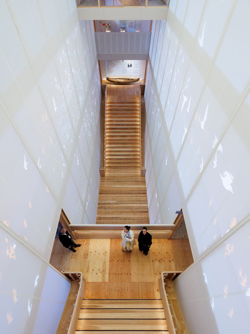 lina ghotmeh's bahrain pavilion wins gold award for best architecture at expo 2025 osaka