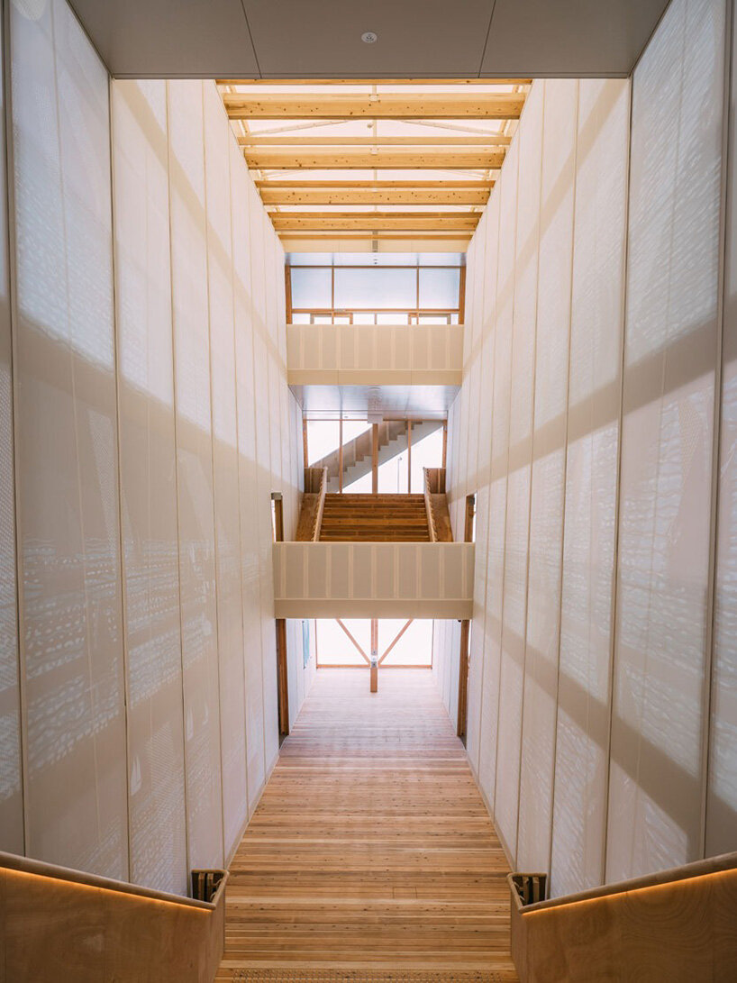 lina ghotmeh's bahrain pavilion wins gold award for best architecture at expo 2025 osaka