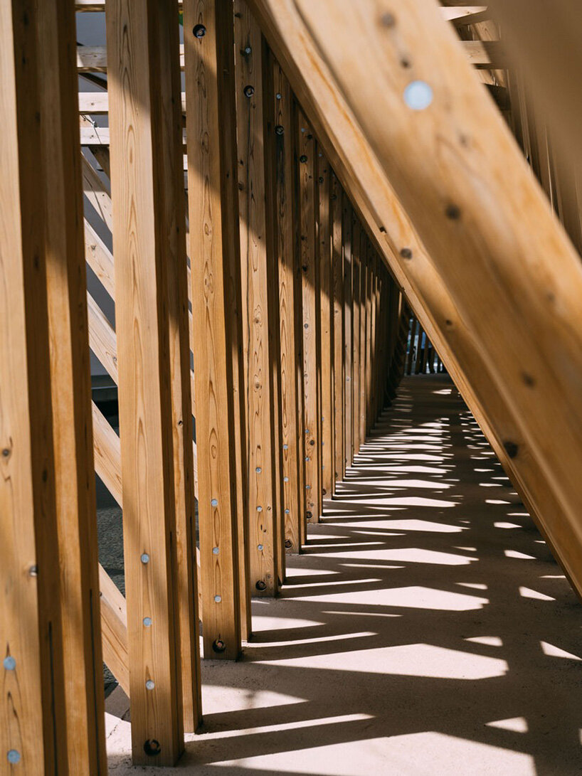 lina ghotmeh's bahrain pavilion wins gold award for best architecture at expo 2025 osaka