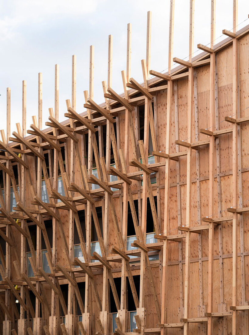 lina ghotmeh's bahrain pavilion wins gold award for best architecture at expo 2025 osaka