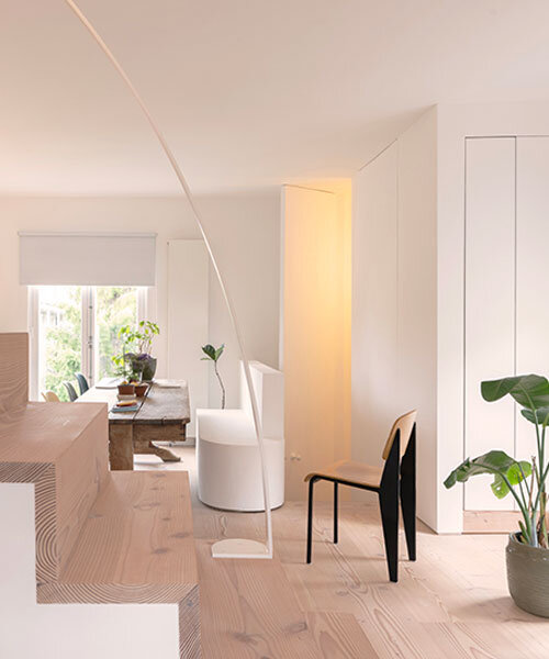 DHaus redesigns a parisian-inspired micro apartment in the heart of london