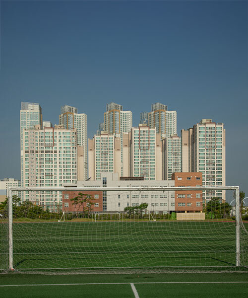 manuel álvarez diestro turns football goalposts into architectural observation frames