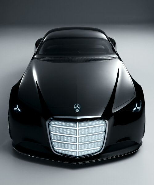 Mercedes-benz reveals vision iconic car with art deco design