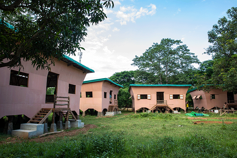 images credits/copyright: by Aung Htay Hlaing and Raphaël Ascoli - image source: designboom.com