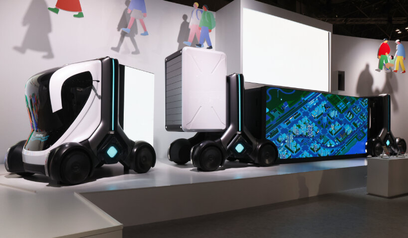 Camión de transporte modular Isuzu