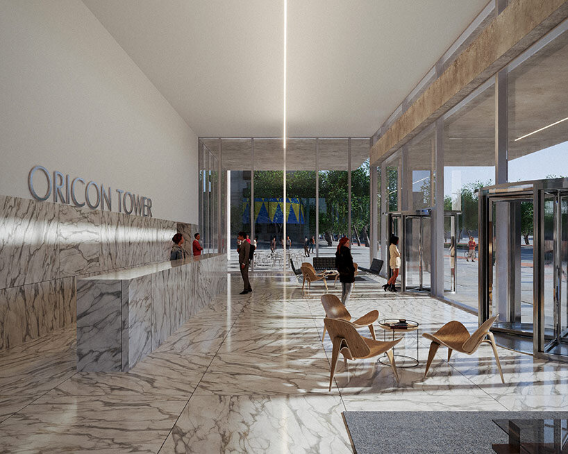 eduardo souto de moura and OODA propose 'oricon tower' for tirana, albania