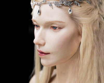 realistic humanoid robots mimic people with their lifelike skin and facial expressions