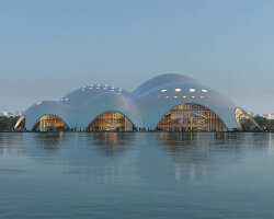 renzo piano breaks ground on hanoi's opera house, crowned with shimmering dome