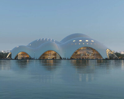 renzo piano breaks ground on hanoi's opera house, crowned with shimmering dome