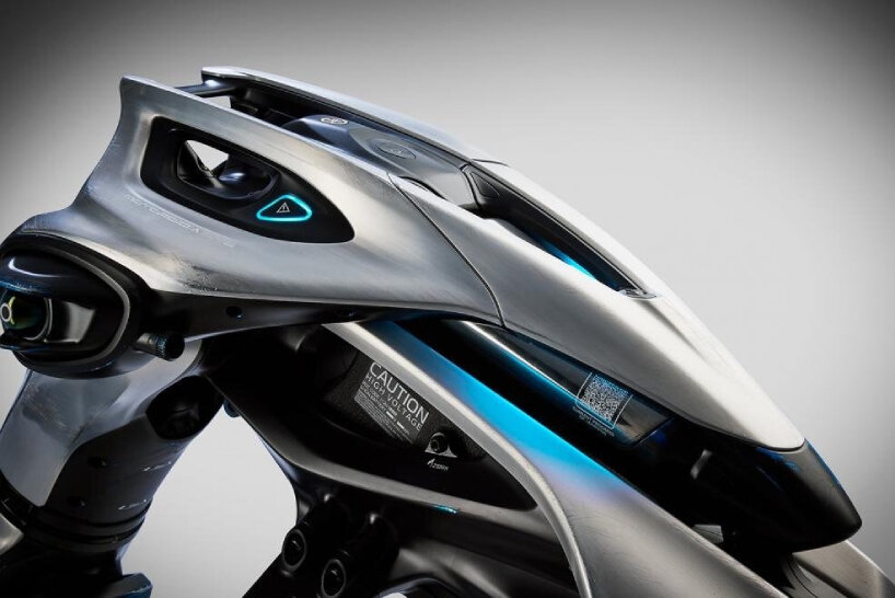 περιστρεφόμενη μοτοσικλέτα Yamaha MOTOROiD:Λ
