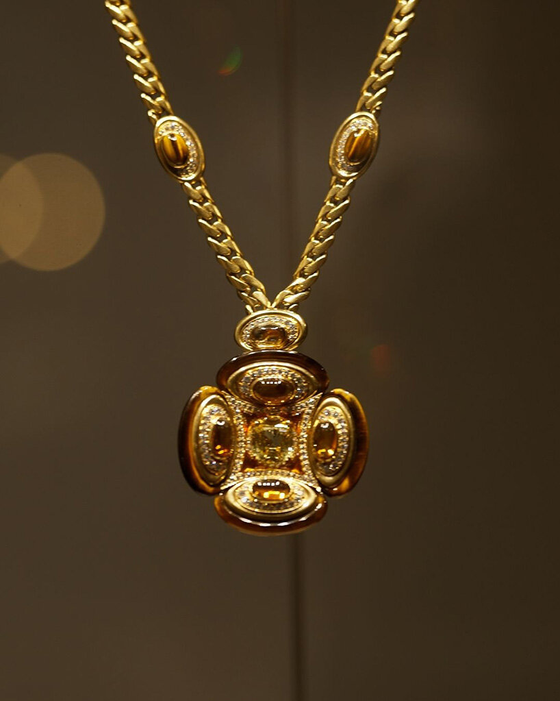 SANAA and formafantasma create kaleidoscopic landscape for bvlgari exhibition in tokyo