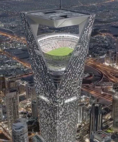 is this what saudi arabia's sky stadium for 2034 FIFA world cup will look like?