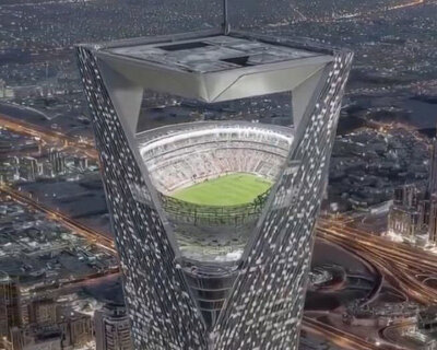 is this what saudi arabia's sky stadium for 2034 FIFA world cup will look like?