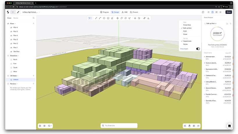snaptrude uses AI to generate editable 3D architectural models from simple text descriptions