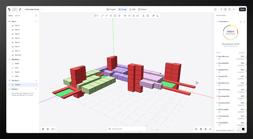 snaptrude uses AI to generate editable 3D architectural models from simple text descriptions