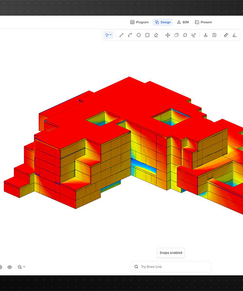 snaptrude uses AI to generate editable 3D architectural models from simple text descriptions