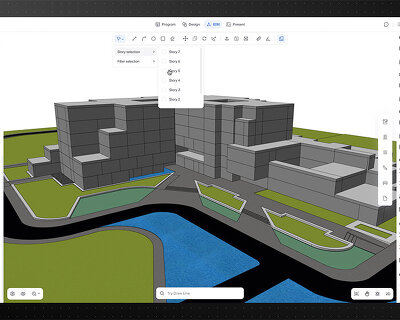 snaptrude uses AI to generate editable 3D architectural models from simple text descriptions