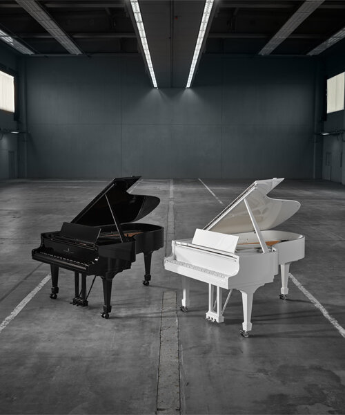 steinway & sons unveils ultra black and ultra white grand pianos in monochrome design