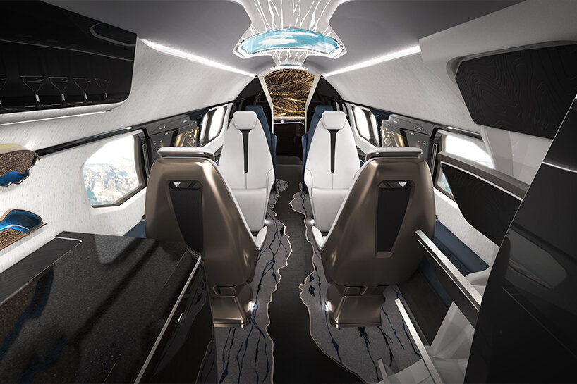 La cabina IP Proximus de Textron Aviation reinventa los aviones privados y los convierte en lofts digitales de lujo