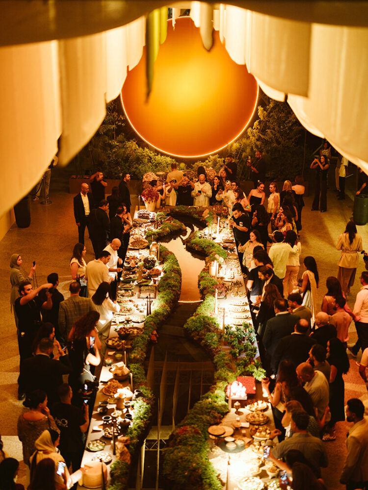 2025 Kings Feast alberga la instalación de alimentos al estilo del Nilo durante la Semana de los Alimentos de El Cairo