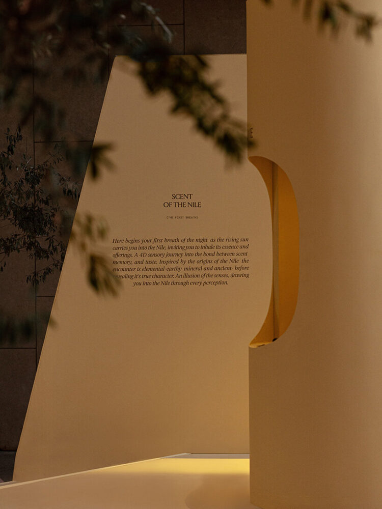 2025 Kings Feast alberga la instalación de alimentos al estilo del Nilo durante la Semana de los Alimentos de El Cairo