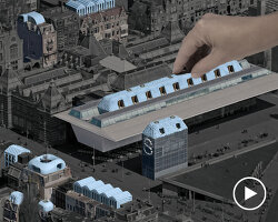 recycled 3D printed rooftop homes explore adaptable urban living at 2025 venice biennale