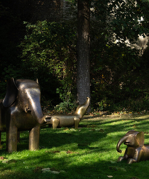 vikram goyal turns india's ancient animal fables into a scented landscape in paris