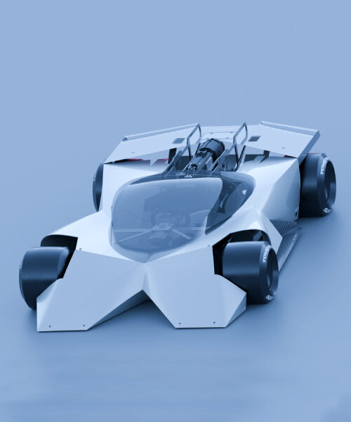 vintage experimental racing cars inspire shape of concept vehicle mantis X99