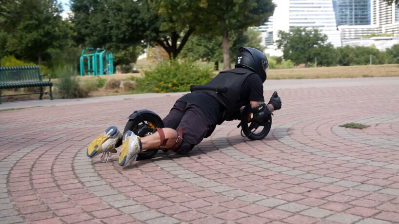 Traje de motocicleta eléctrica portátil