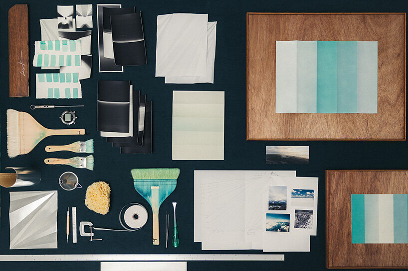 weaving light: eugene kangawa and A-POC ABLE ISSEY MIYAKE turn photograms into fabric