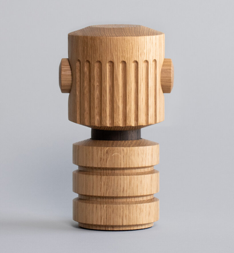 Robot De Madera Swift Creativo